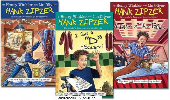 do you have (and would you be willing to share) any/all of the hank zipzer audiobooks for children?