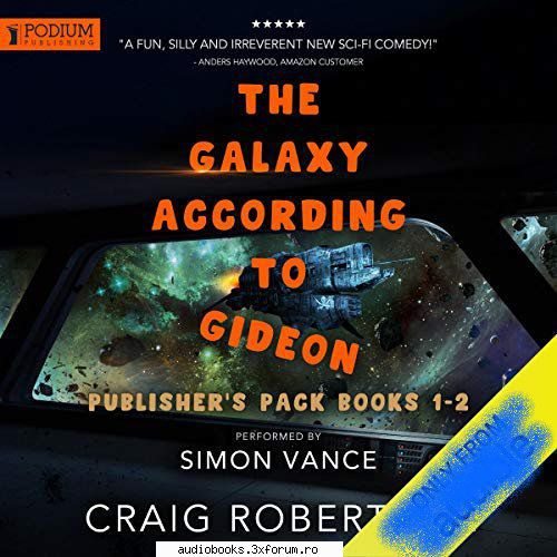 craig robertson galaxy according gideon: packroad trips space, books 1-2by: craig by: simon road