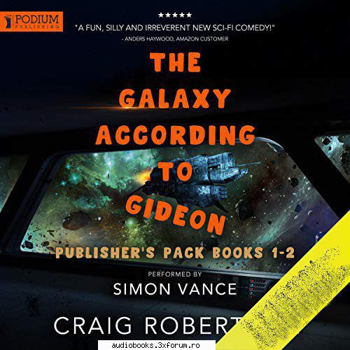 craig robertson the galaxy according gideon: packroad trips space, books 1-2by: craig by: simon hrs