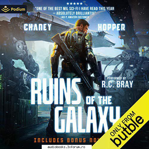 ruins of the of the galaxy, book 1
by: j.n. chaney, hopper

 

narrated by: r.c. ruins of the