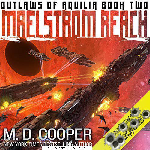 maelstrom of aquilia, book 2
by: m. d. cooper

 

narrated by: amy landon, christian outlaws of