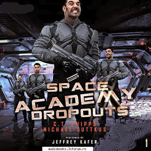 c.t. phipps space academy academy, book 1by: c.t. phipps, michael by: jeffrey hrs and minsspace