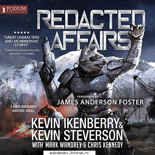 Kevin Ikenberry - Redacted Affairs - Redacted Affairs The Rise of the Peacemakers - AUDIOBOOKS