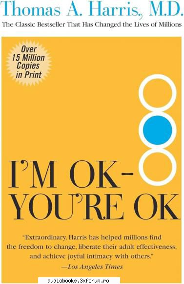 Thomas Harris - Hi, Looking for this Audiobook: "I'm OK--You're - Request